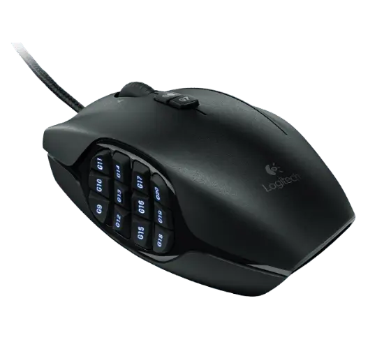 Logitech G600 MMO Gaming Mouse, RGB Backlit