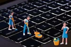 How to Clean Your Keyboard Without Removing Keys