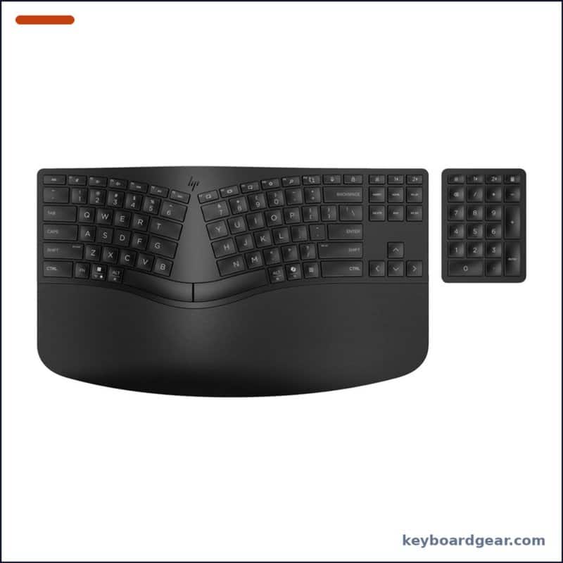 HP 960 Ergonomic Wireless Keyboard