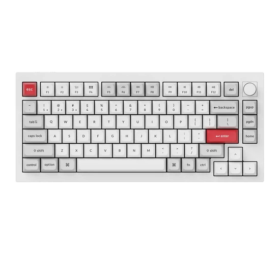 Keychron Q1 Pro aluminum 75% Mac QMK mechanical keyboard