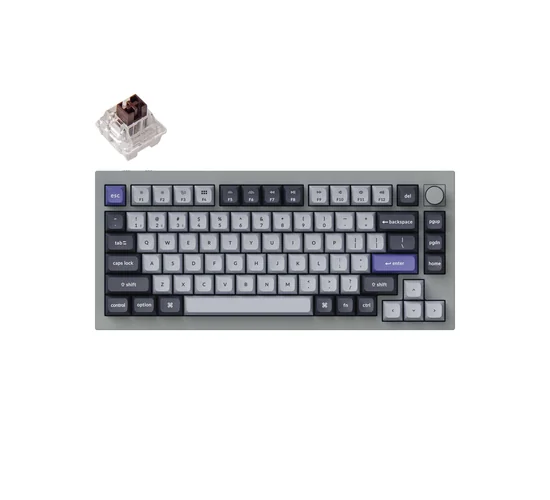 Keychron Q1 Pro aluminum 75% QMK mechanical keyboard